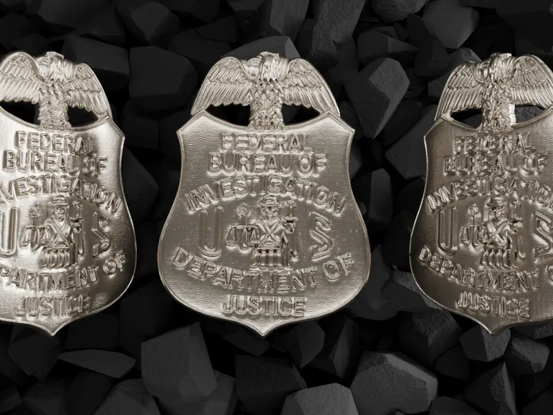 FBI Police badge replica