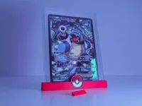 Poke Ball stand (with dowel)