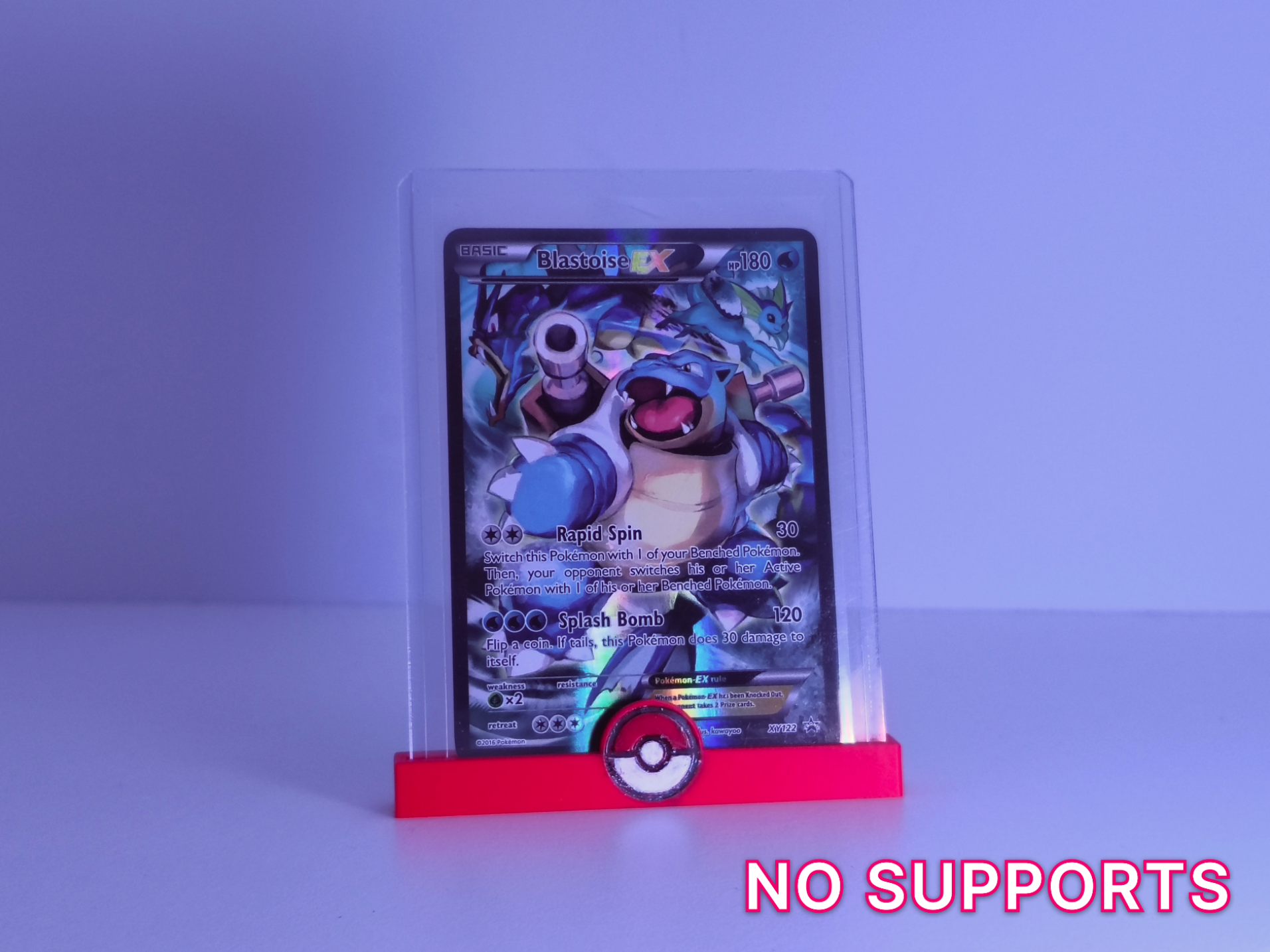 Pokemon Toploader Stands (with Type Icons!) 