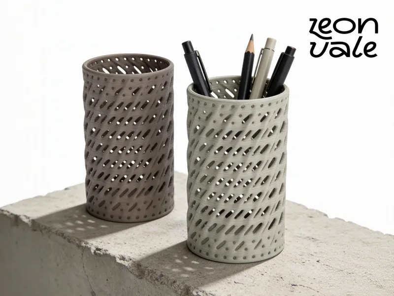 Organic Lattice A2 有机镂空笔筒置具 Pen Container