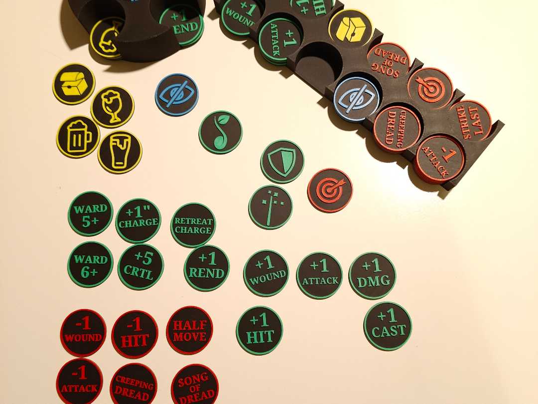 Tree-spirit wargame tokens 2026
