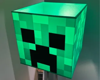Creeper Lampshade 