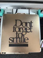 Lettrage déco « Don't forget to smile » — photo 2