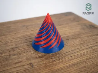 Spiral Fidget Cone