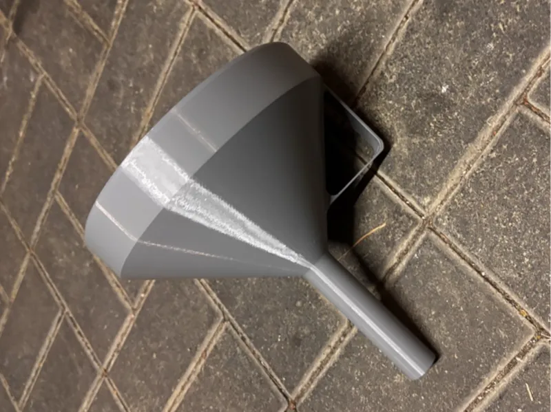 Piaggio Vespa - optimized fuel funnel