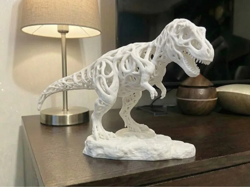 T-Rex Voronoi Art da Collezione