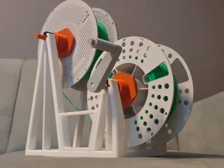 Easy Fast Spool Respooler 100% printed V2