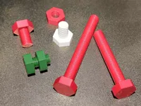 Kit de vis, écrous et rondelles M10 — photo 2