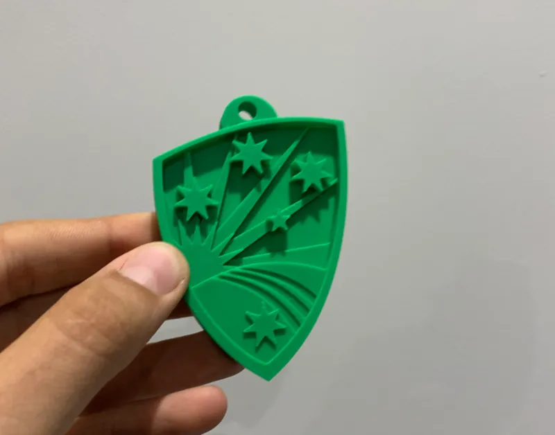 Cricket Australia Logo Keychain