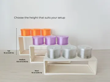Modelo para impresión 3D: Modular corm propagation station — vista de referencia 5