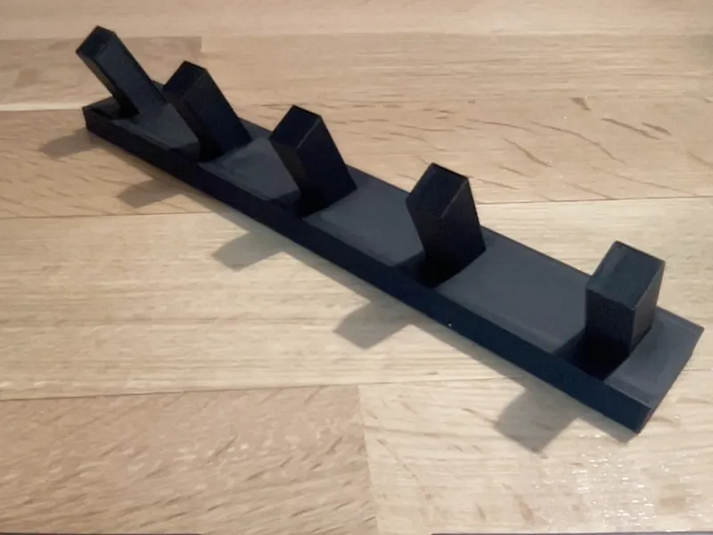 Modern coat hanger