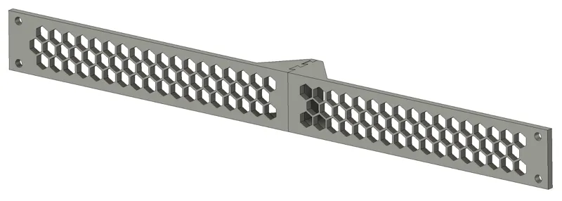 19" Rack Blank Vented Cover