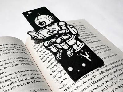 Pooping Robot Bookmark