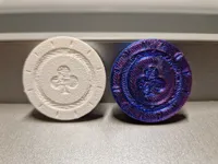chip (clubs) + stencil