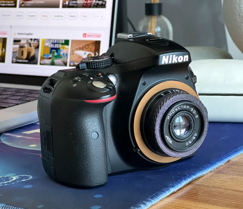 Industar 50mm Lens Nikon Infinity Modification