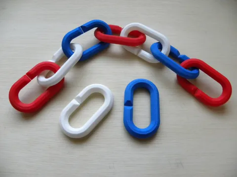 Modelo para impresión 3D: Simple chain link — referencia de MakerWorld