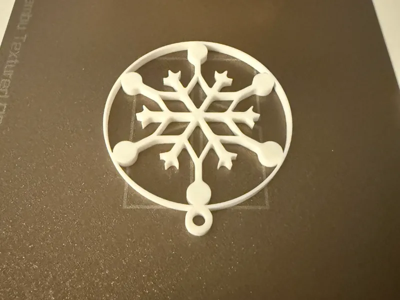 Christmas Snowflake Decoration