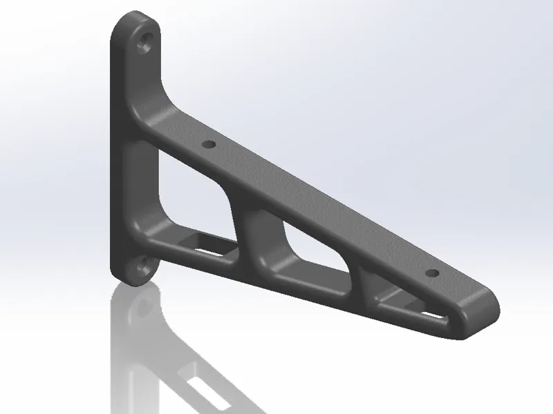 Wall Shelf Bracket – Lightweight Structural Design