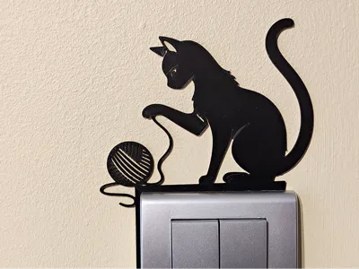 Light Switch Decoration – Cat 13