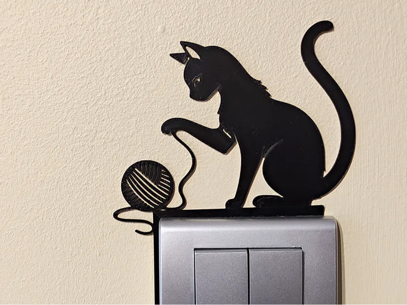 Light Switch Decoration – Cat 13