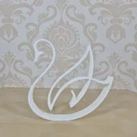 Silhouette de cygne épurée — photo 3