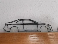 Décoration murale Audi A5 en 2D — photo 2