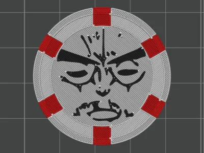 Jonathan Joestar Poker Chip