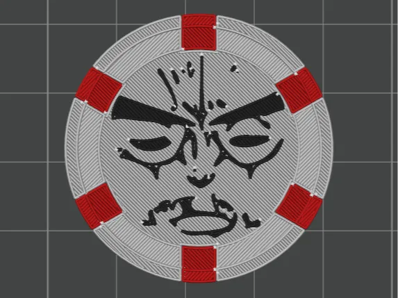 Jonathan Joestar Poker Chip