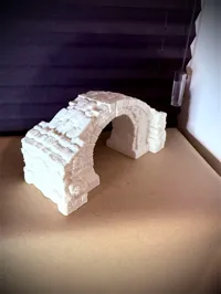 Pont en pierre en ruine pour jeux de plateau / wargaming — photo 4