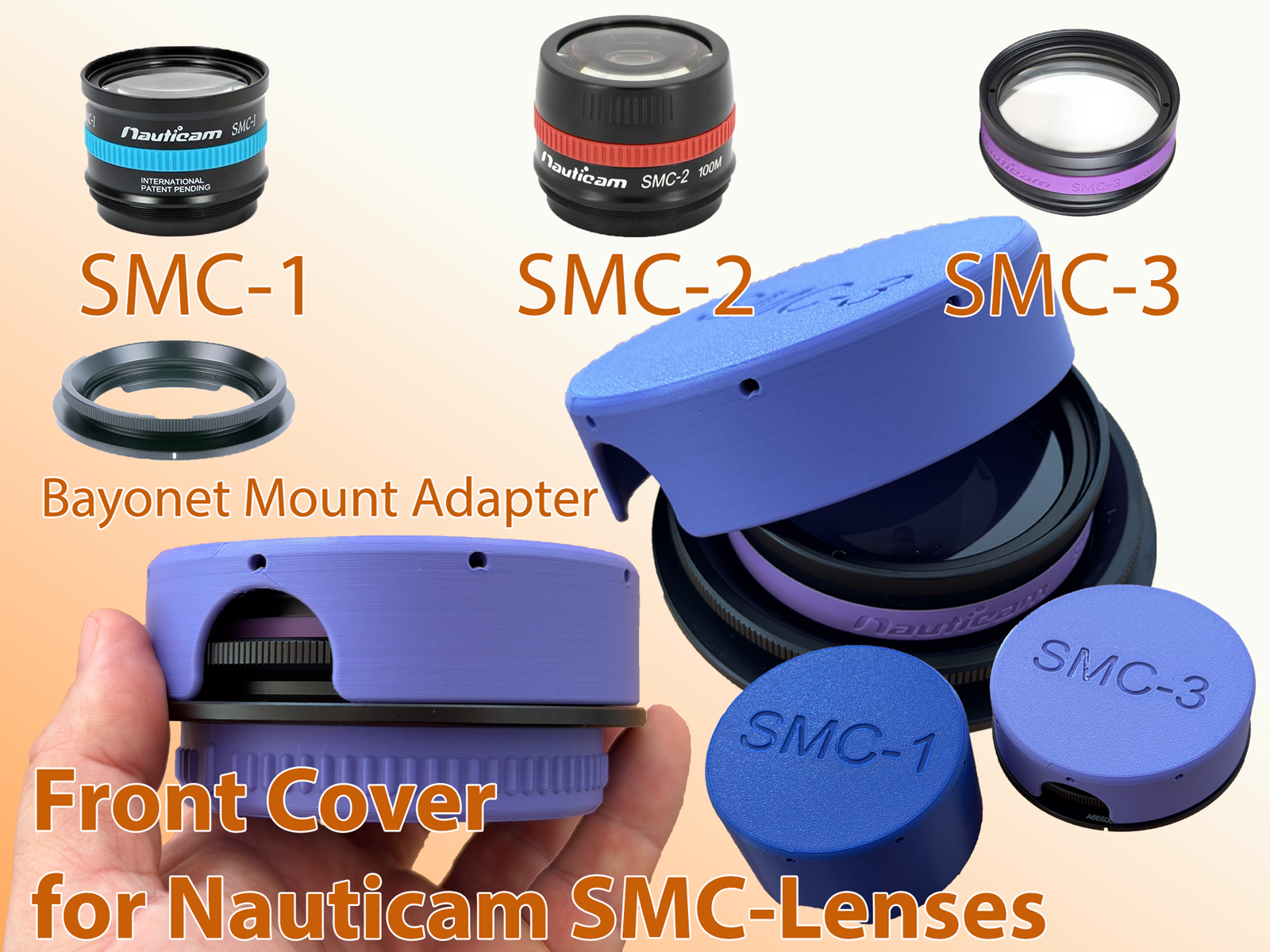 Front Cover for Nauticam SMC Lenses