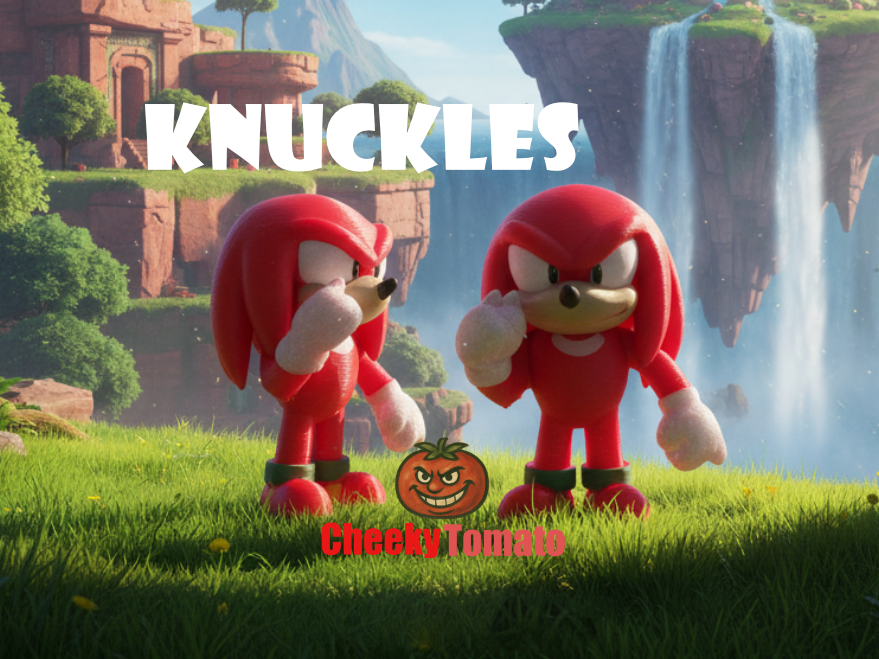 Knuckles Figurine – Sonic the Hedgehog DeskBuddy