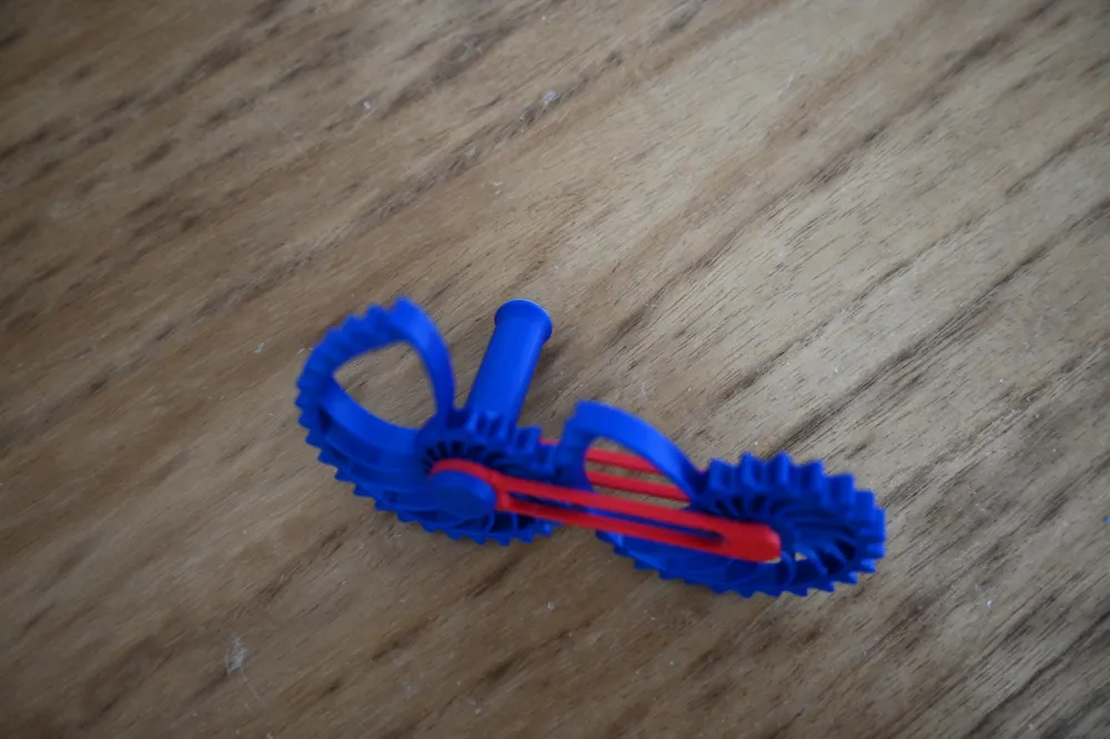 Nautilus gear fidget spinner - Free 3D Print Model - MakerWorld