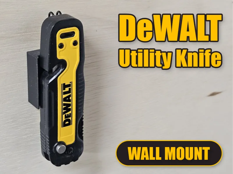 Dewalt Flip Utility Knife Wall Mount