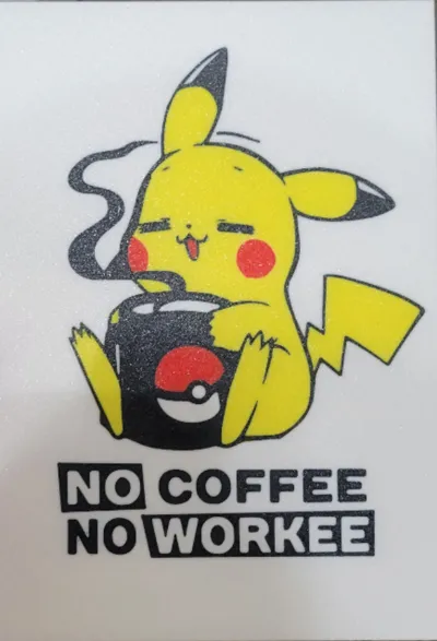 Pikachu No Coffee No Workee