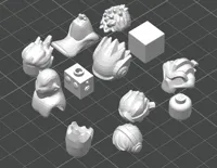 LEGOs Gamer Heads