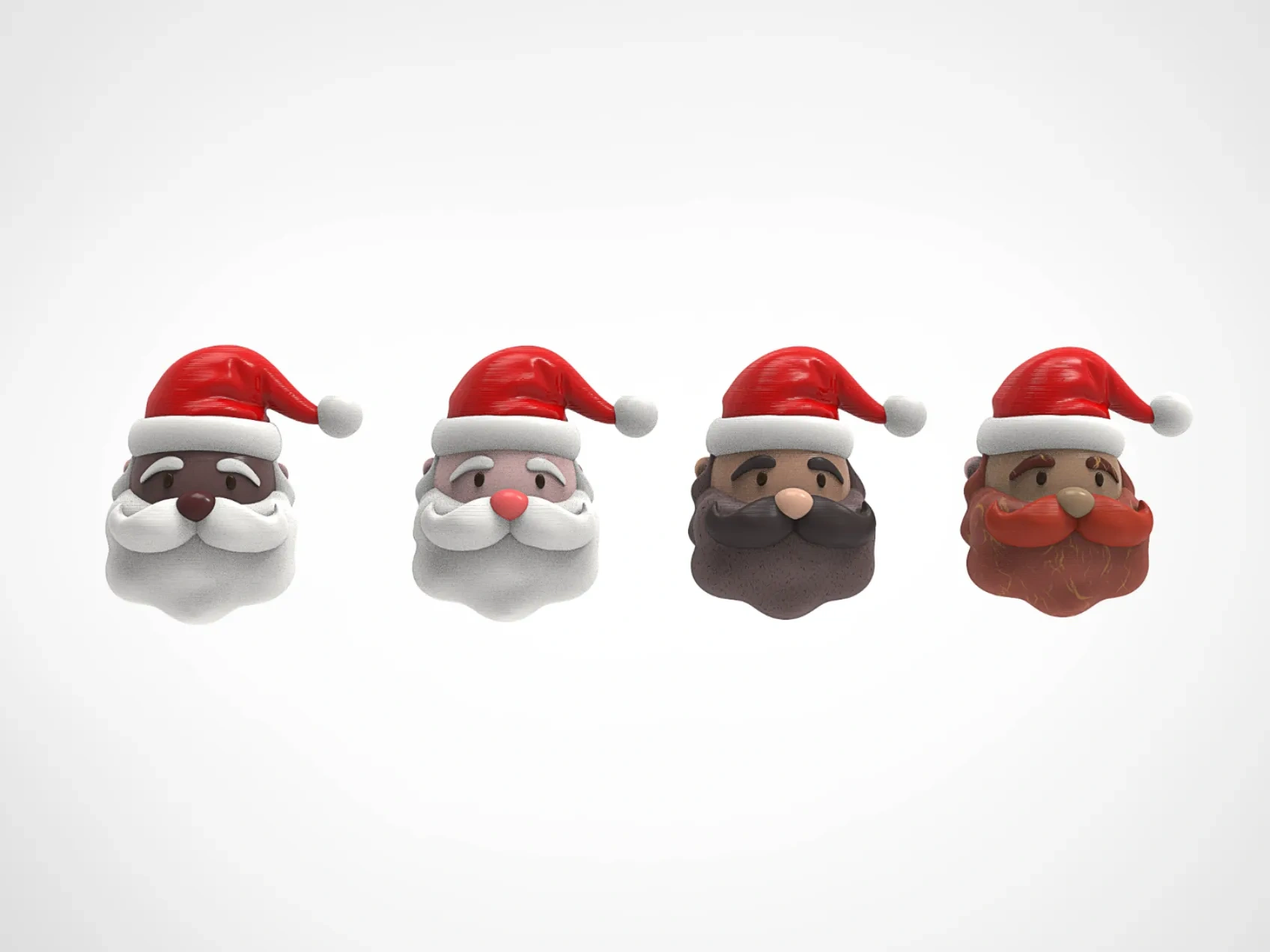 Christmas Decorations | Santa Claus Refrigerator Magnet by 摩灯陈饰 ...
