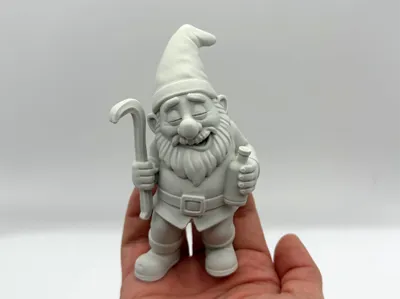 The Funny Garden Gnome