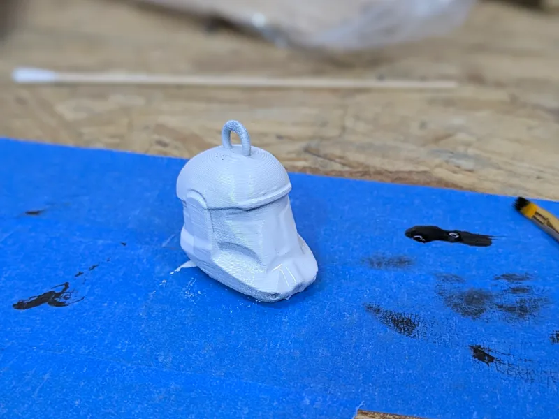 Star Wars Republic Commando Helmet Keychain 