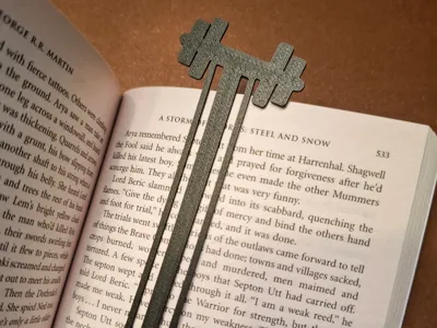 Dumbbell Bookmarks