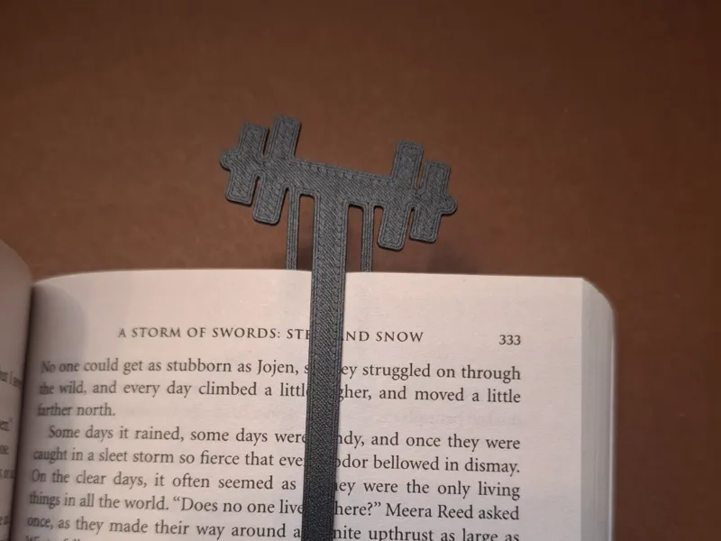 Dumbbell Bookmarks
