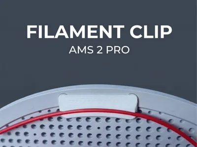Compact Filament Clip (AMS 2 Pro Safe)