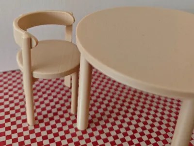 IKEA STOCKHOLM Style Chair | 1:12 Scale