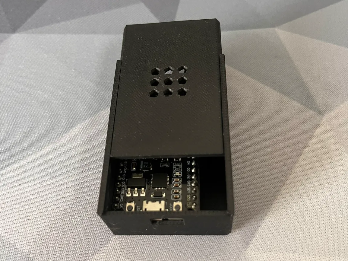 ESP32 Sliding Enclosure with Ventilated Lid - Free 3D Print Model ...