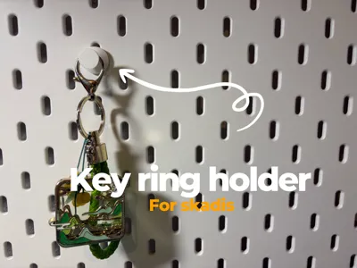 Skadis keyring holder