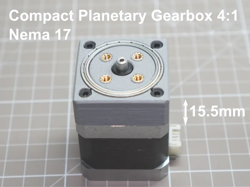 Compact Planetary Gearbox Nema 17