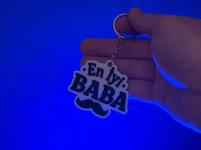 Father's Day Special "Best Dad" Keychain