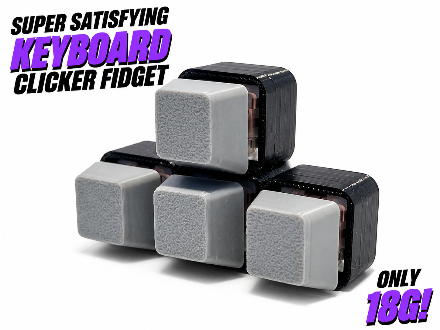 WASD Keyboard Clicky Fidget