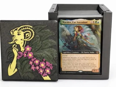 MTG Commander Deckbox Maralean Fae Descendent 