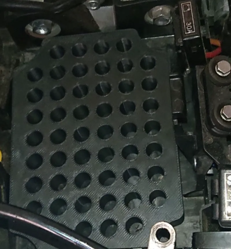 adapter plate Battery - Street Triple 765