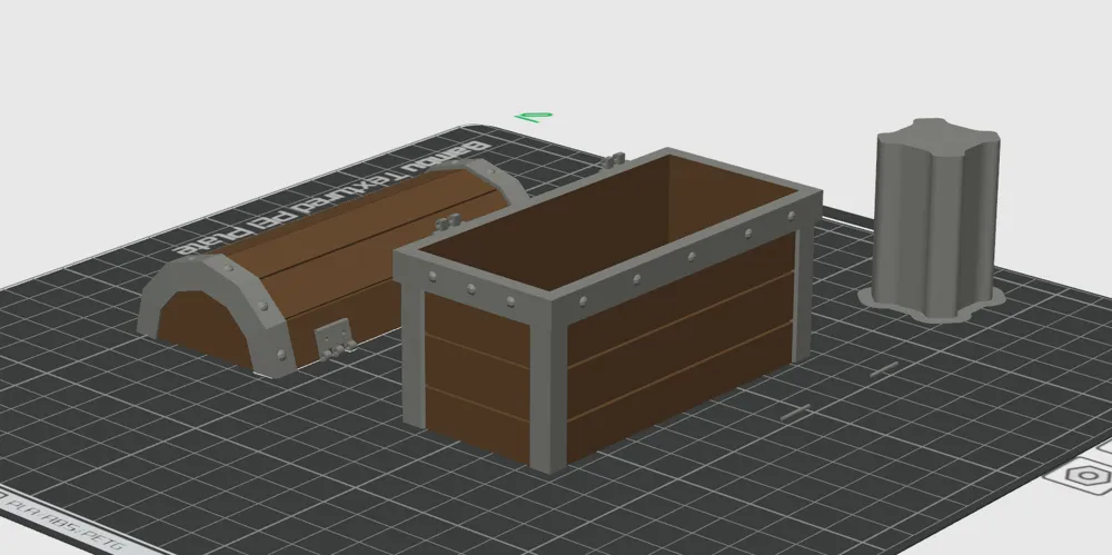 Treasure Chest Storage Box - Free 3D Print Model - MakerWorld